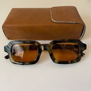 Crap Eyewear The Lucid Blur Jaguar Tortoise Bio / burnt orange sunglasses